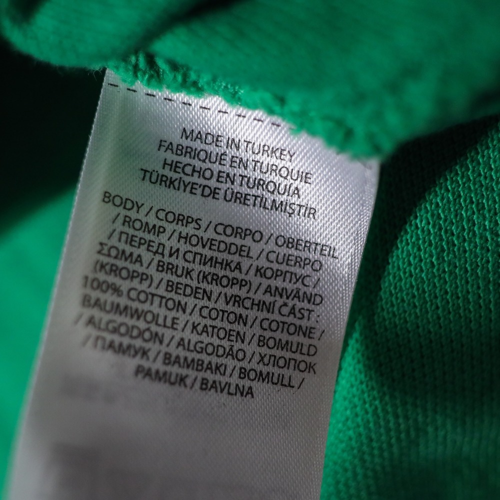 Polo Ralph Lauren Polo Shirt‎ Mens XXL Green Slim Fit Mesh Cotton Yellow Pony - Picture 7 of 7